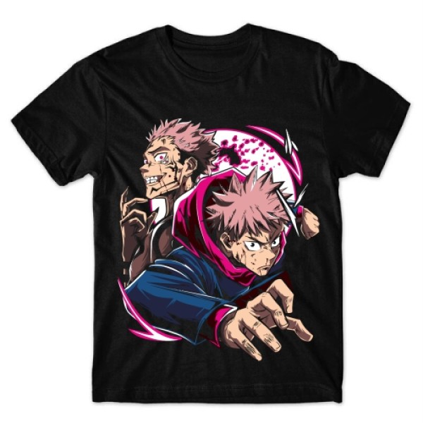 Camiseta Jujutsu Kaisen Yuji Itadori E Sukuna  Mod.03
