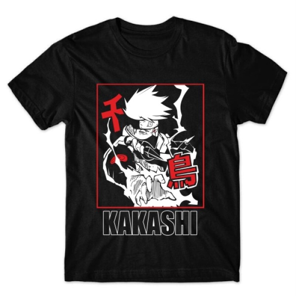 Camiseta Naruto Kakashi Hatake  Mod.01