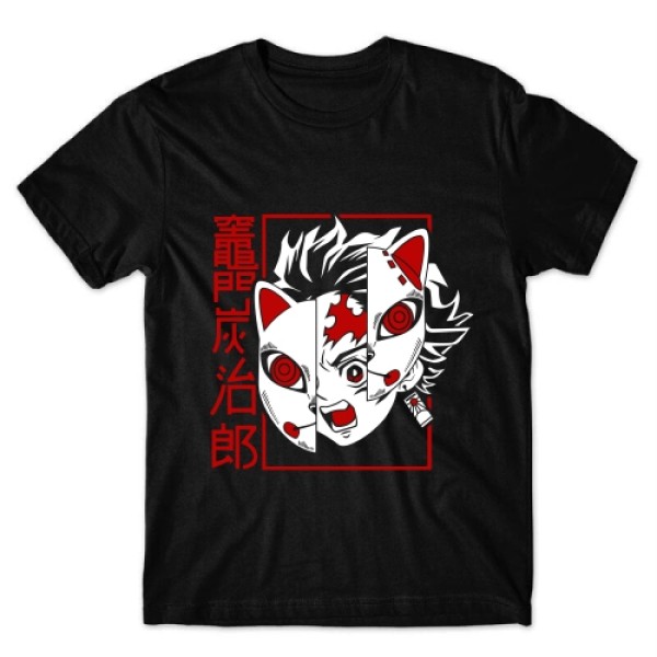 Camiseta Demon Slayer Tanjiro Kamado Mod.04 Camiseta Demon Slayer Tanjiro Kamado Mod.04