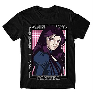 Camiseta Os cavaleiros Do zodíaco Pandora Mod.01