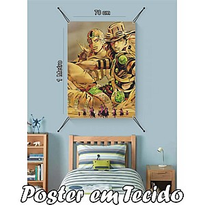 Bandeira Decorativa JoJo's Bizarre Adventure .Mod1