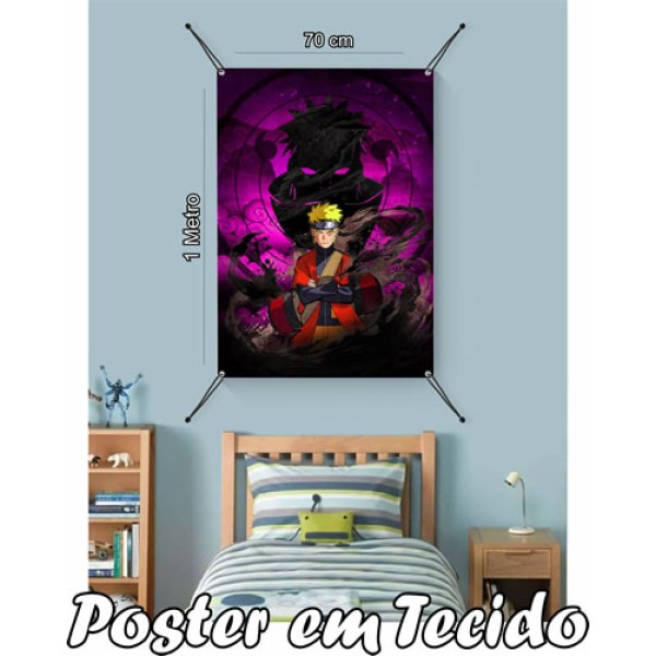 Bandeira Decorativa Naruto.Mod1