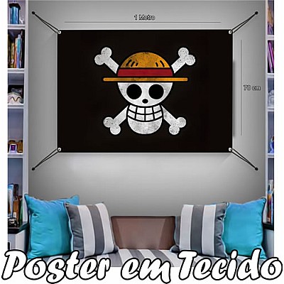 Bandeira Decorativa One Piece.Mod1