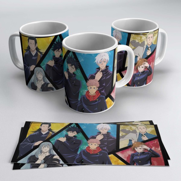 Caneca Jujutsu Kaisen - Mod.01 Caneca Jujutsu Kaisen - Mod.01