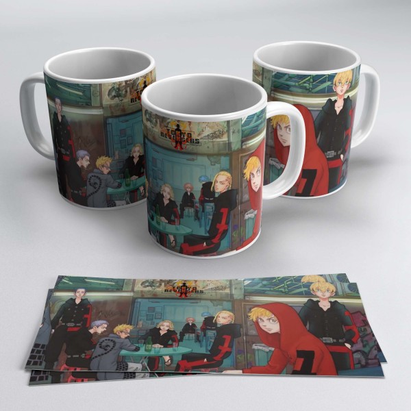 Caneca Tokyo Revengers - Mod.04 Caneca Tokyo Revengers - Mod.04