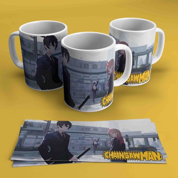 Caneca Chainsawman - Mod.03 Caneca Chainsawman - Mod.03