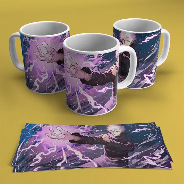 Caneca Jujutsu Kaisen Gojo - Mod.05