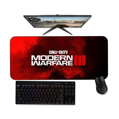 MousePad Gamer Grande Call of duty 3 03 60x35cm ou 80x35cm