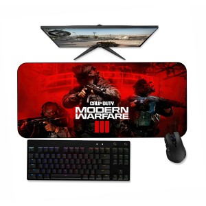 MousePad Gamer Grande Call of duty 3 08 60x35cm ou 80x35cm