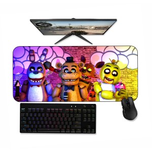 MousePad Gamer Five Nights of fredy 01 09 60x35cm ou 80x35cm
