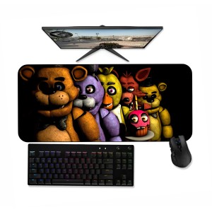 MousePad Gamer Five Nights of Fredy 02 09 60x35cm ou 80x35cm