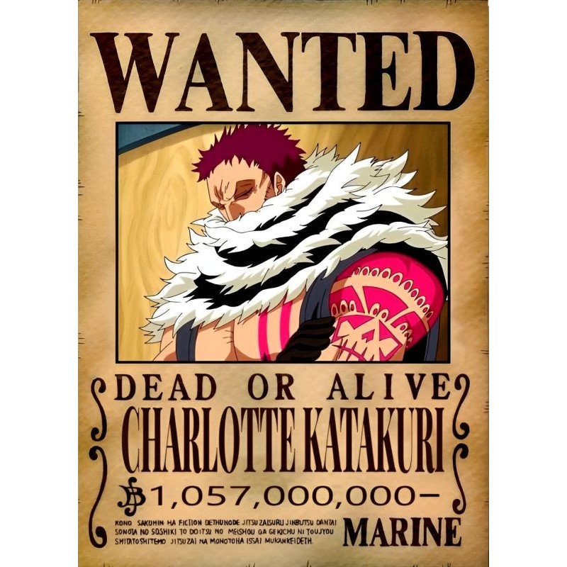 Charlotte Katakuri One Piece Wanted