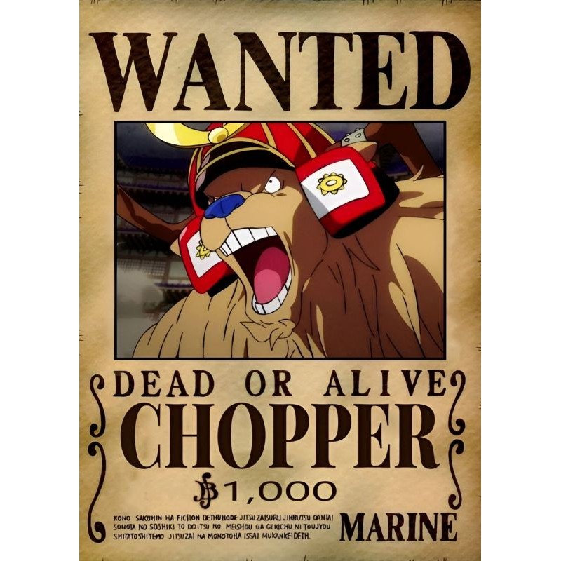 Entenda por que a piada da recompensa de Chopper em One Piece não
