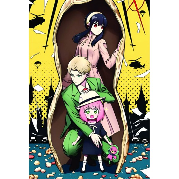 Placa Decorativa Spy x Family 04