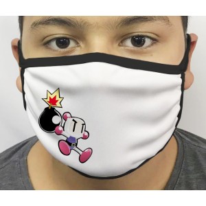 Máscara de Proteção Bomberman