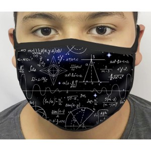 Máscara de Proteção matemática 01