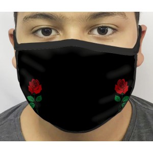 Máscara de Proteção Flores 09