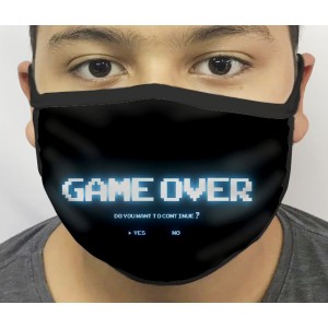 Máscara de Proteção Gamer Over