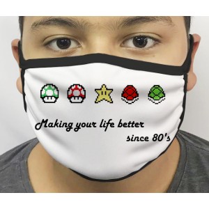 Máscara de Proteção Mario 06