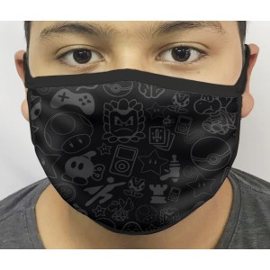Máscara de Proteção Nintendinho 01