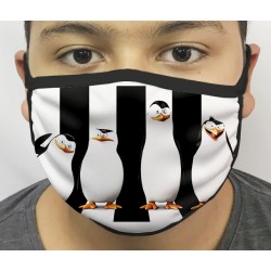 Máscara de Proteção Os Pinguins De Madagascar 01