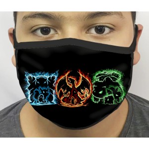 Máscara de Proteção Pokemon