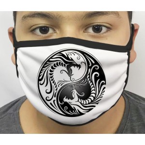 Máscara de Proteção Tigre e Dragão
