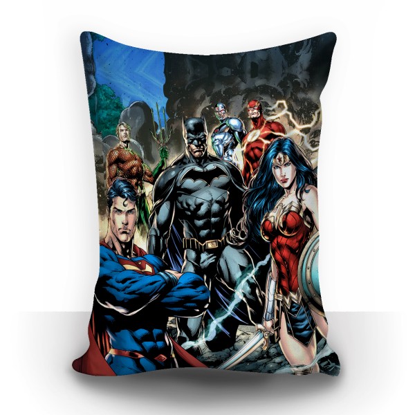 Almofada Pequena Liga da Justiça - Mod.01