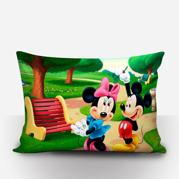 Almofada Pequena Mickey & Minnie - Mod.01