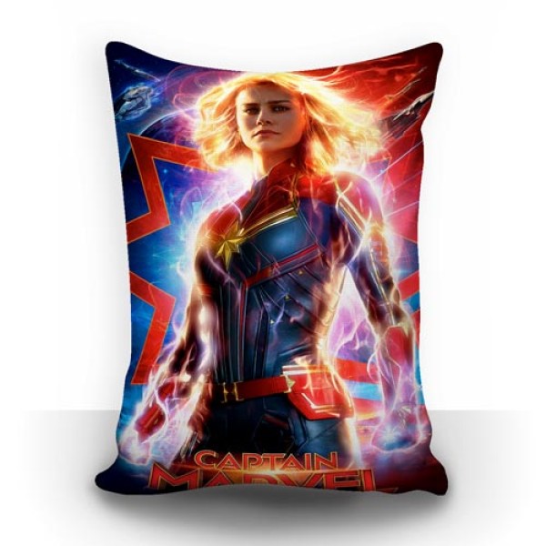 Almofada Pequena Capitã Marvel Mod.01
