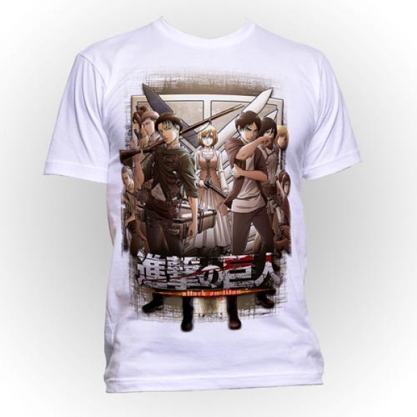 Camiseta - Shingeki no Kyojin - Mod.03