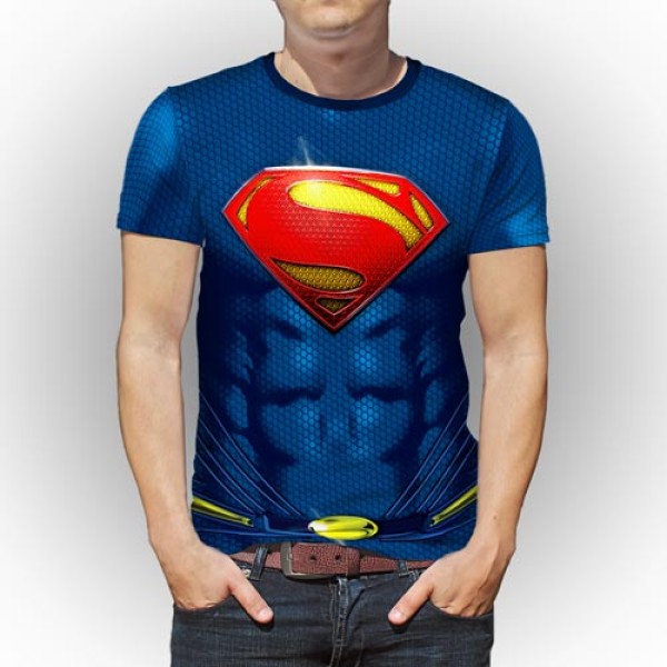 Camiseta FullArt SuperMan Mod.01