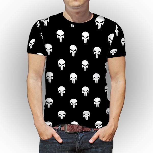 Camiseta FullArt Justiceiro Mod.01