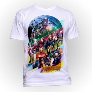 Camiseta - Vingadores - Mod.01