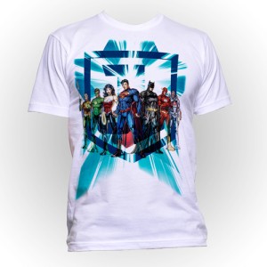 Camiseta - Liga da Justiça - Mod.01