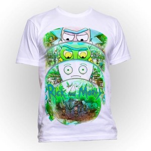 Camiseta - Rick and Morty - Mod.01