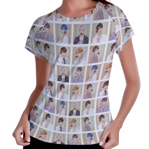 Camiseta Feminina - Raglan - BTS - Mod.03