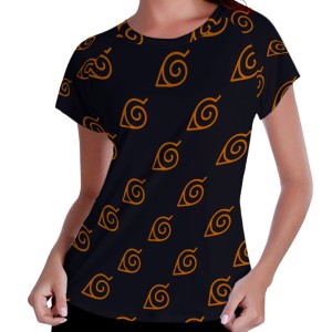 Camiseta Feminina - Raglan - Naruto - Mod.02