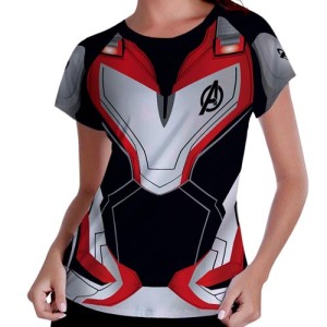 Camiseta Feminina - Raglan - Vingadores-Ultimato- Mod.03
