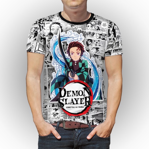 Camiseta FullArt Kimetsu No Yaiba 01