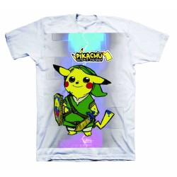 Camiseta - Pikachu traje do Link.