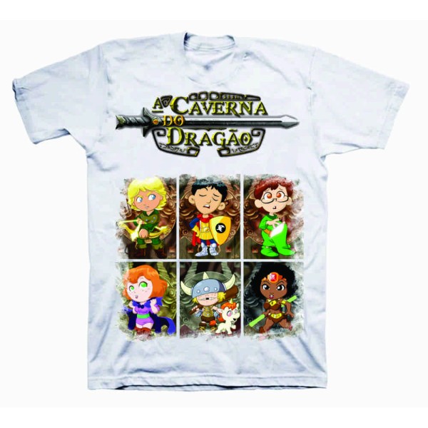 Camiseta - Caverna do Dragão