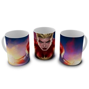 Caneca Capitã Marvel - Mod.02