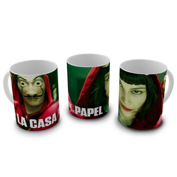 Caneca La Casa de Papel - Mod.01