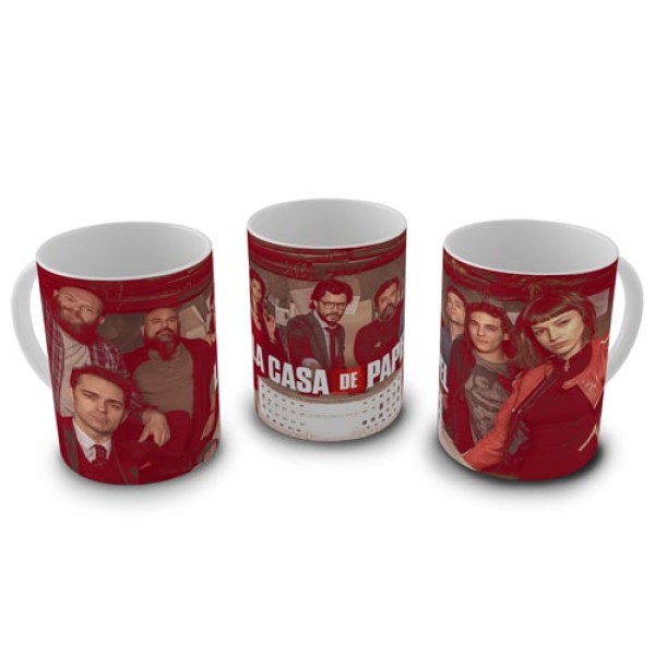 Caneca La Casa de Papel - Mod.02