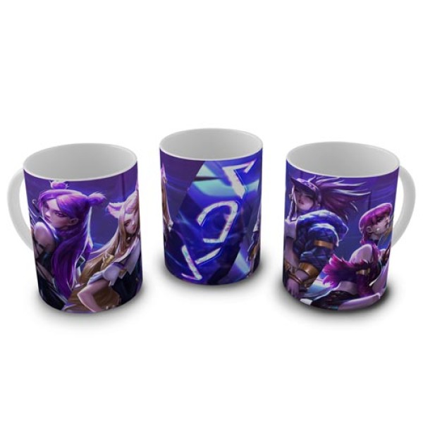 Caneca League of Legends KDA - Mod.02