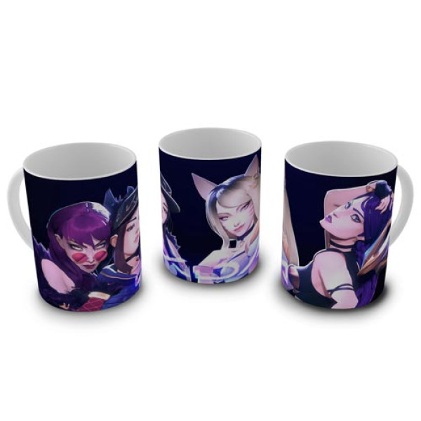 Caneca League of Legends KDA - Mod.03