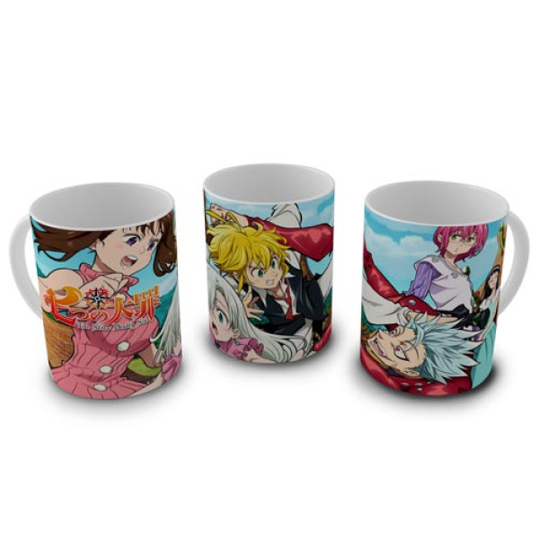 Caneca Nanatsu no Taizai - Mod.01 Caneca Nanatsu no Taizai - Mod.01