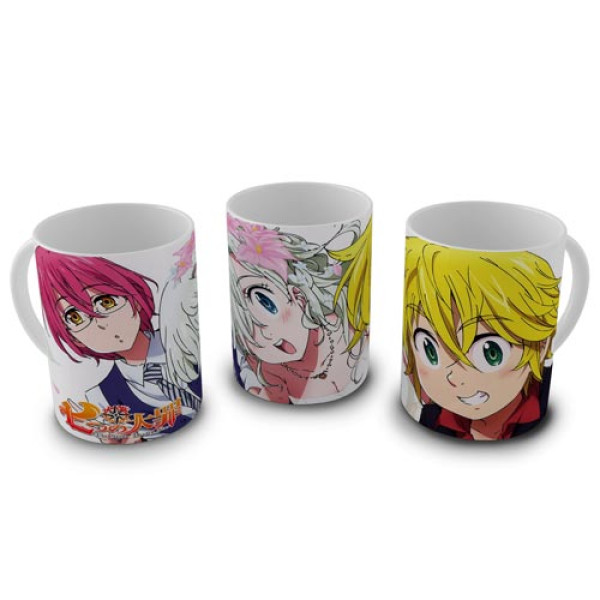 Caneca Nanatsu no Taizai - Mod.05 Caneca Nanatsu no Taizai - Mod.05