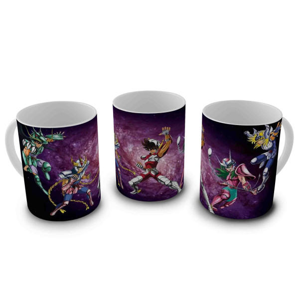 Caneca Cavaleiros dos Zodiacos - Mod.05 Caneca Cavaleiros dos Zodiacos - Mod.05